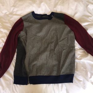 Color block sweater